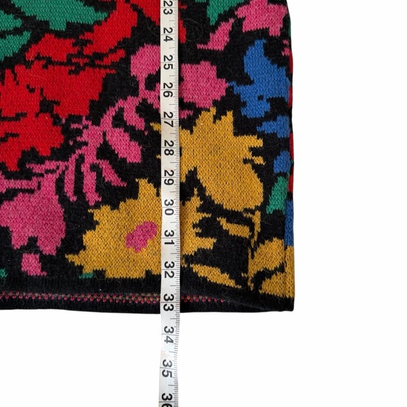 ANTHROPOLOGIE FARM RIO TROPICAL GARDEN SWEATER DRESS- SIZE X-SMALL - Picture 8 of 8